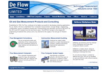 Tablet Screenshot of deflow.com